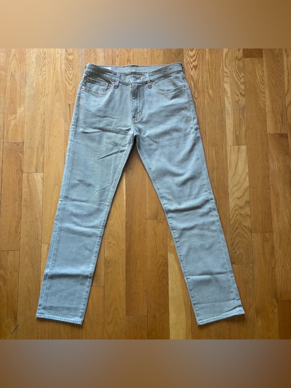 Levi’s 511 Slim Jeans, Lt. Gray Khaki, Size 32